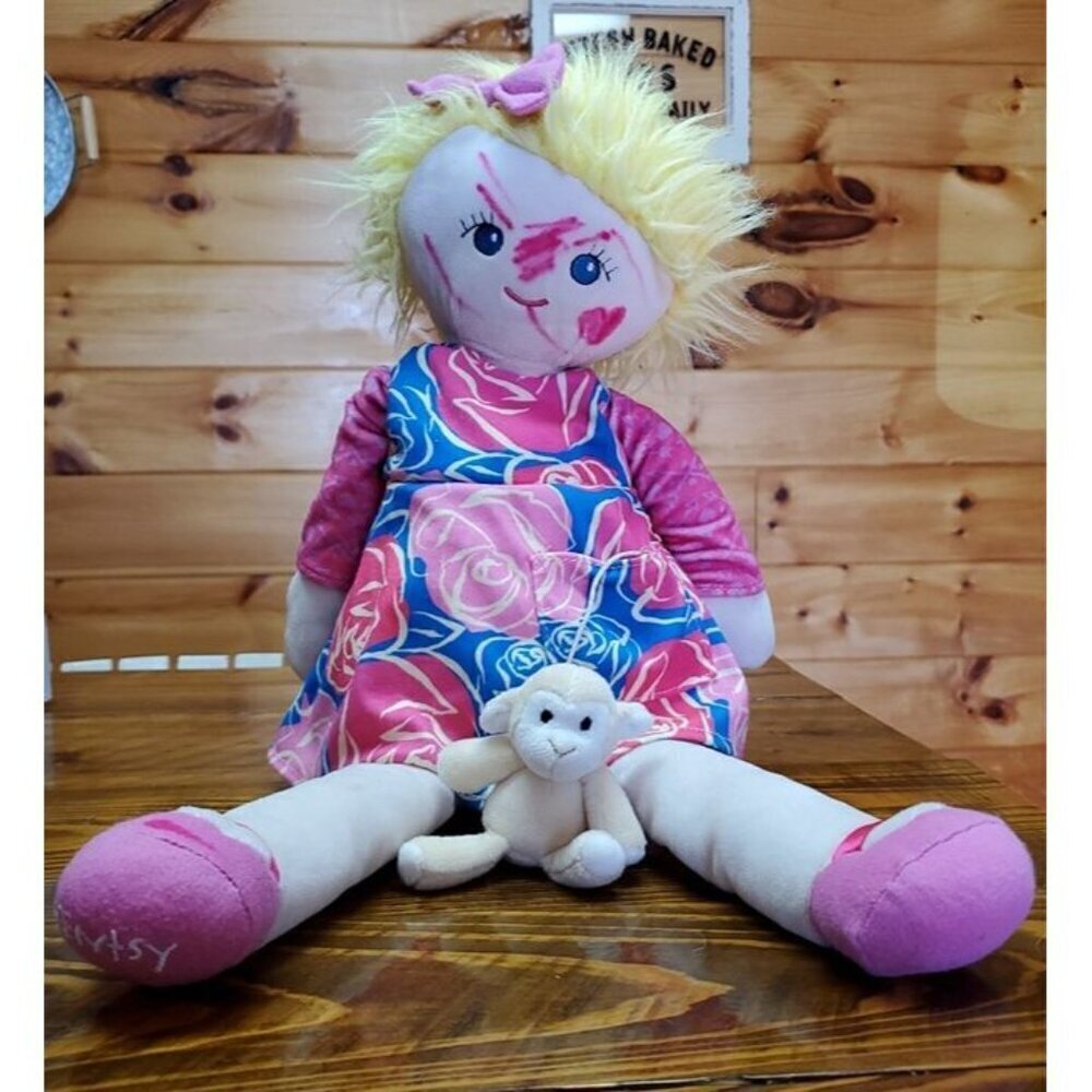Scentsy Buddy SIERRA & LAMB 18" Plush Doll No Scent Pak Stuffed Dolly
